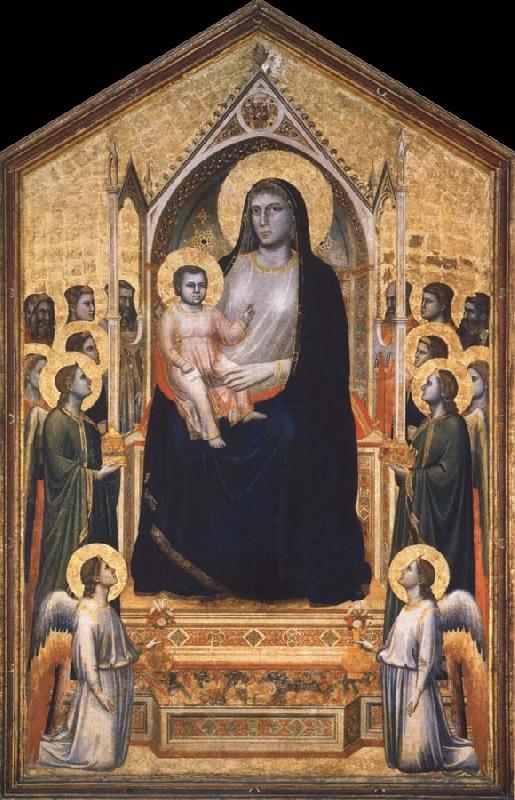 GIOTTO di Bondone Ognissanti Madonna